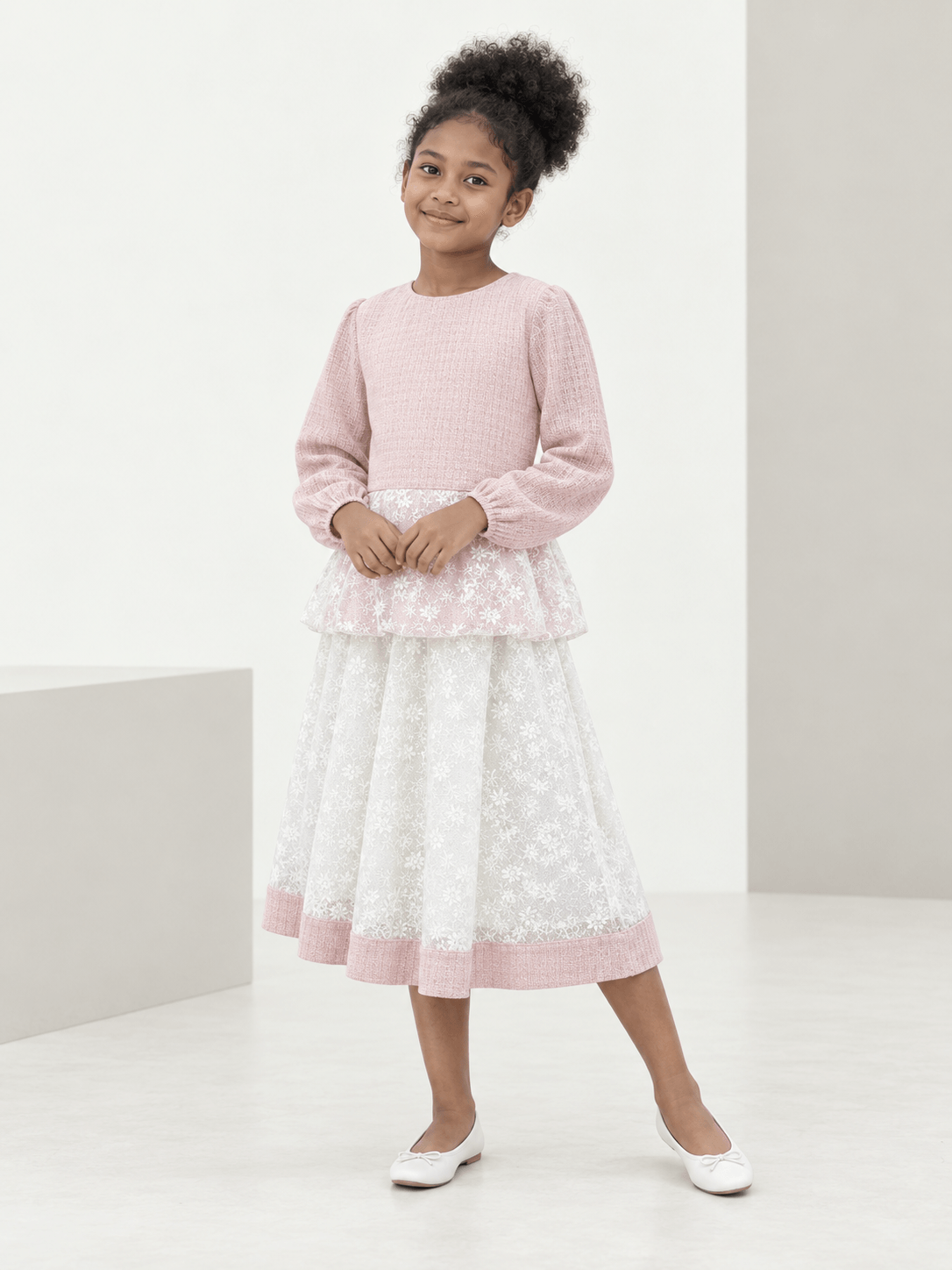 Set Girl Sweet Pink Bloom