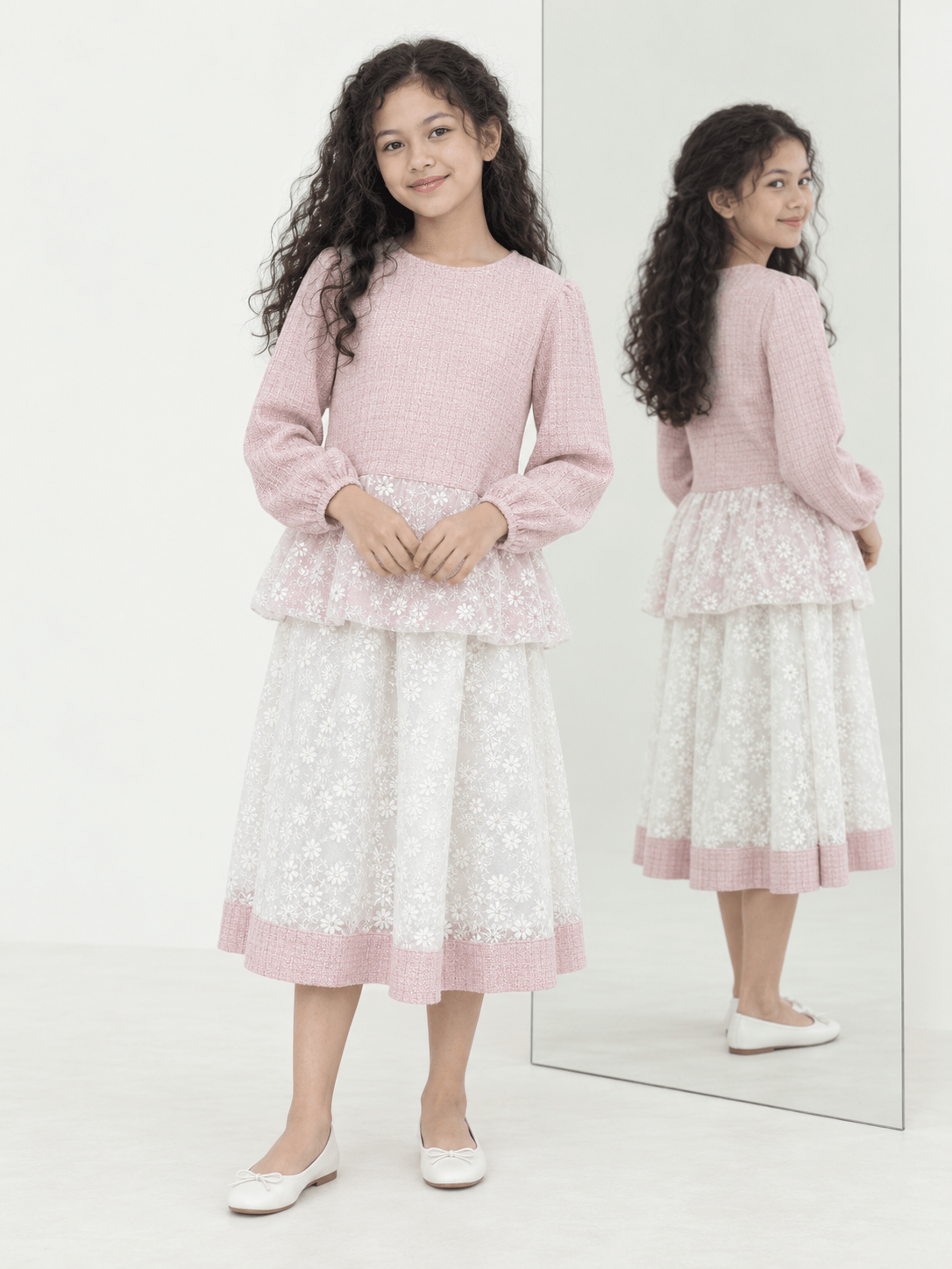 Set Girl Sweet Pink Bloom