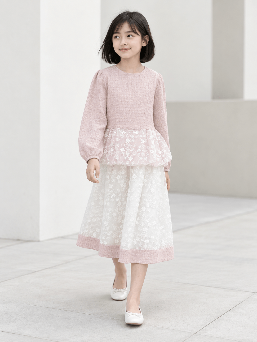 Set Girl Sweet Pink Bloom
