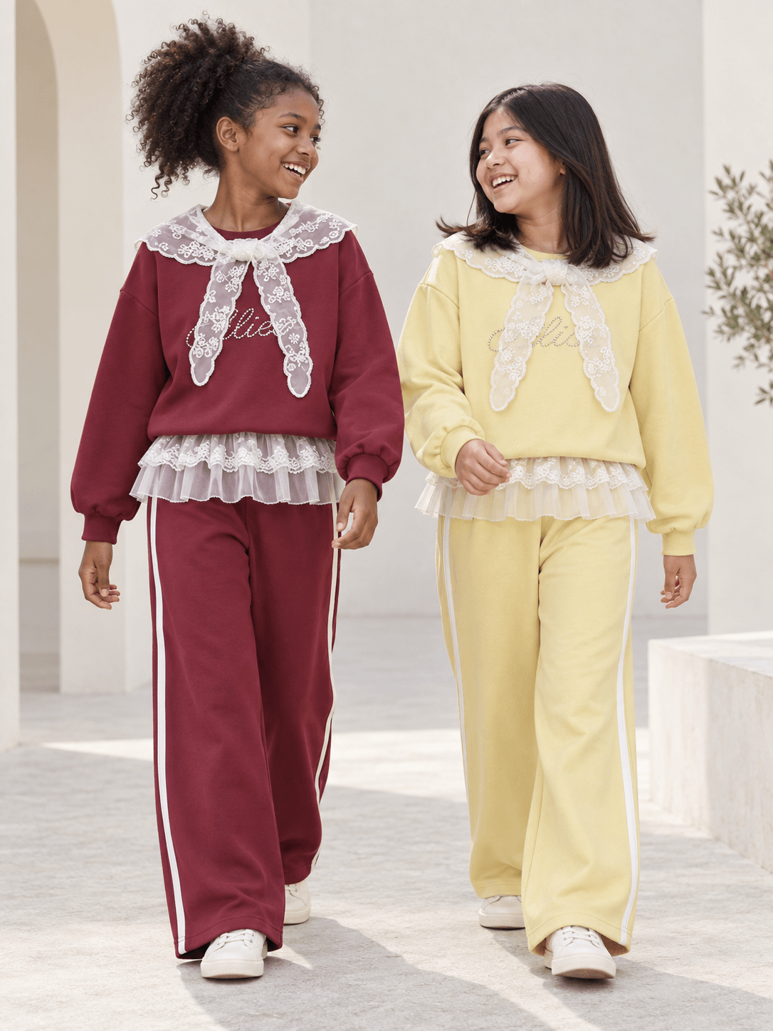 Set Girl Modern Lace Style