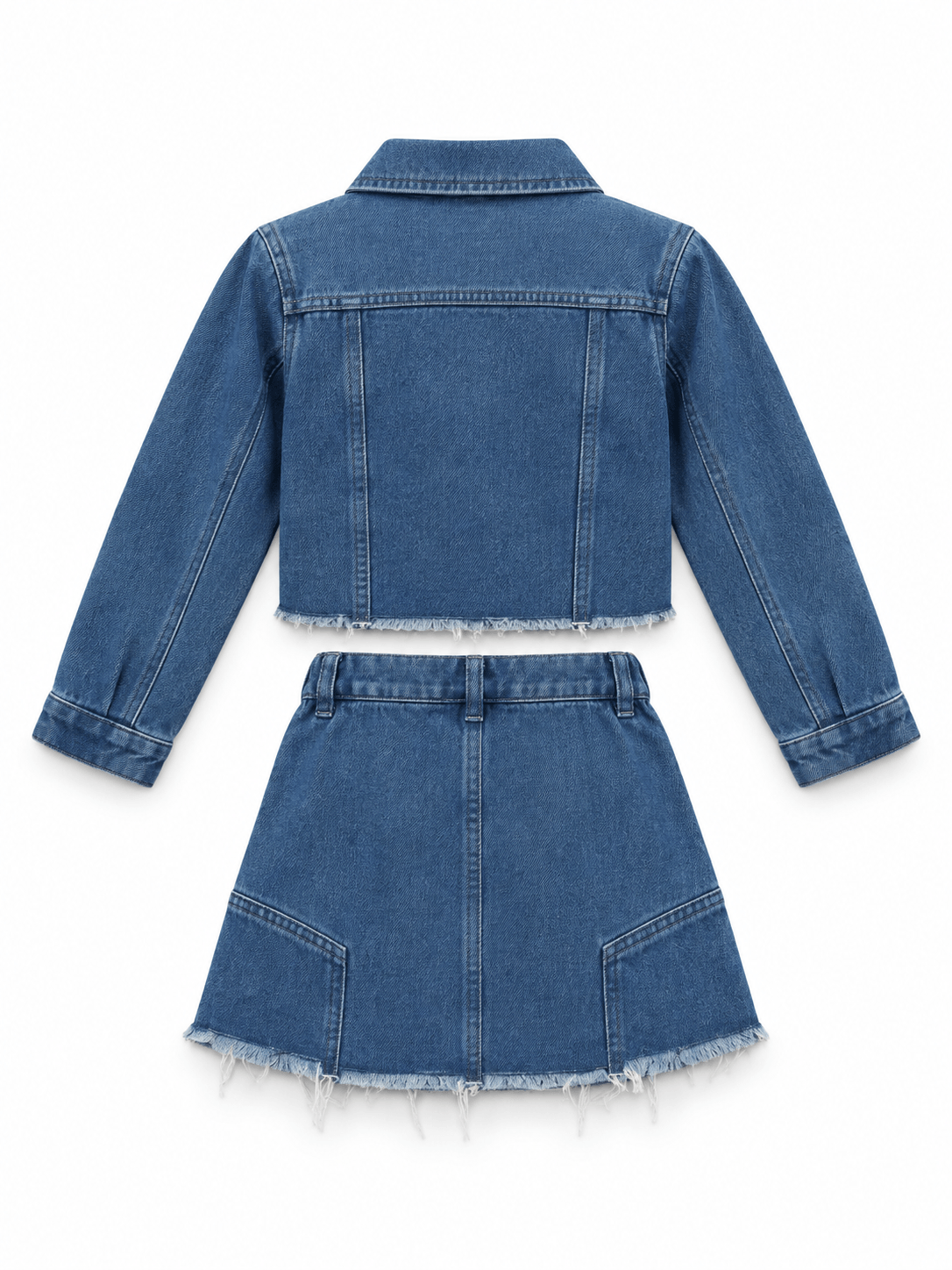 Set Girl Twirl Azure Skirt