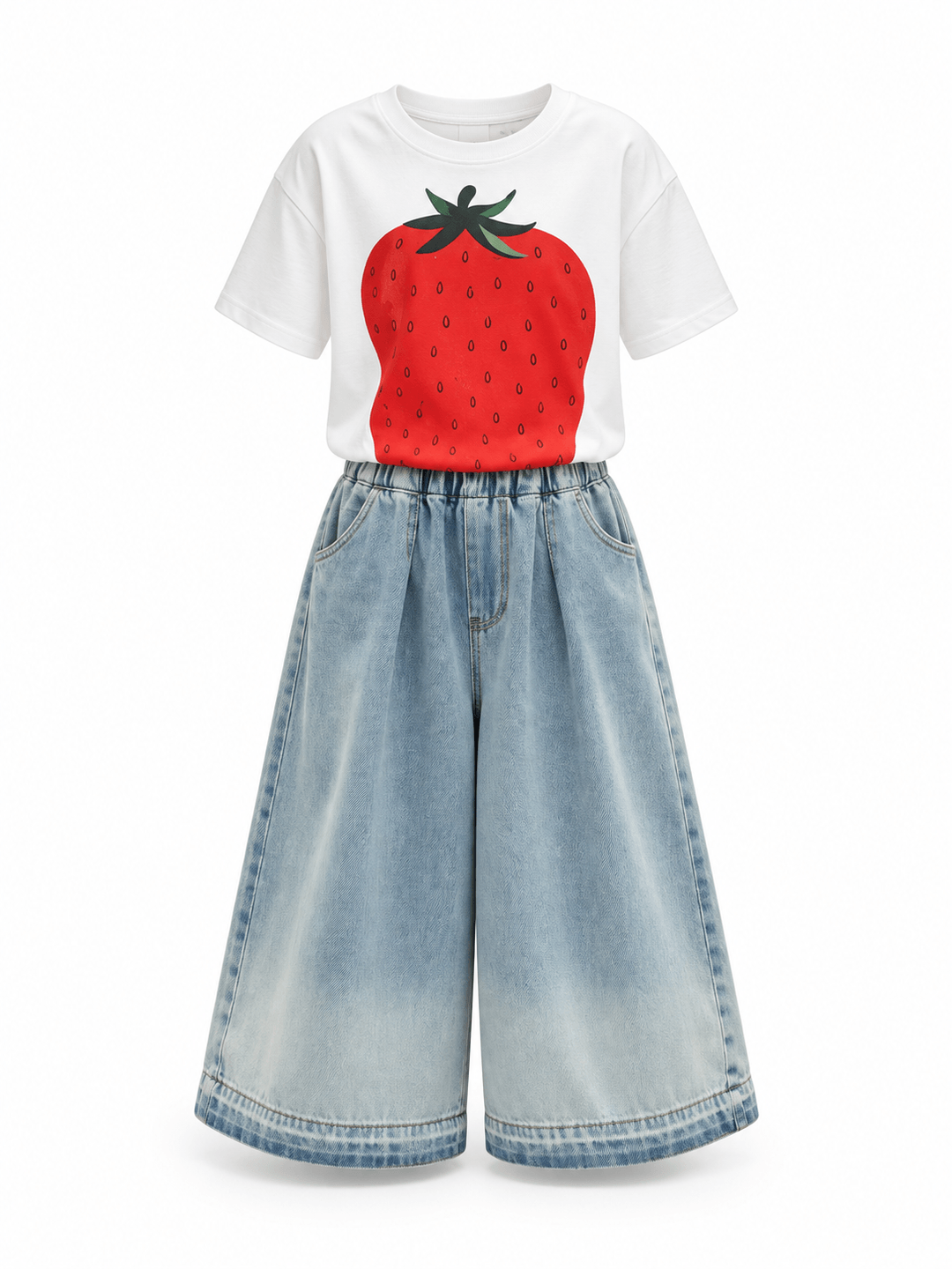 Set Girls Cherry Chams Pocket