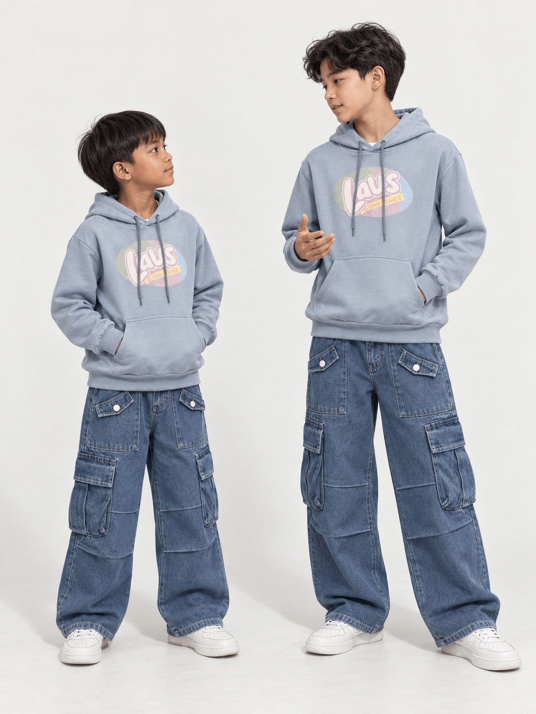Set Hoodie Modern Boyish - Foto 3