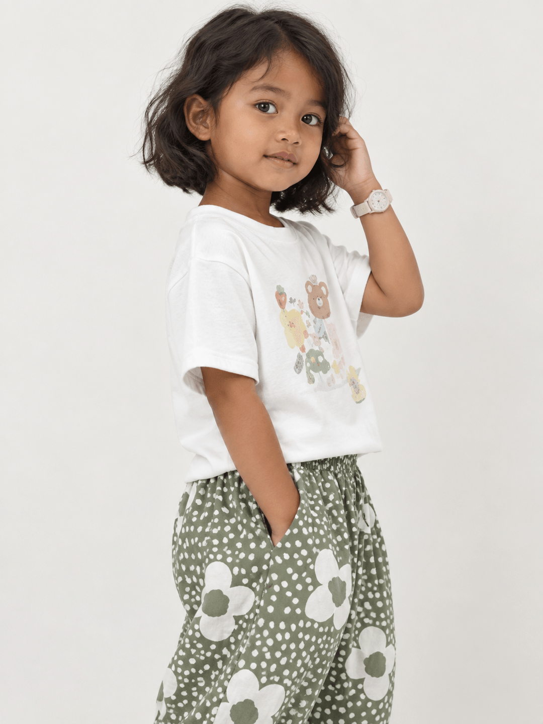 Set Girl Bear Happy Tobeli - Foto 2