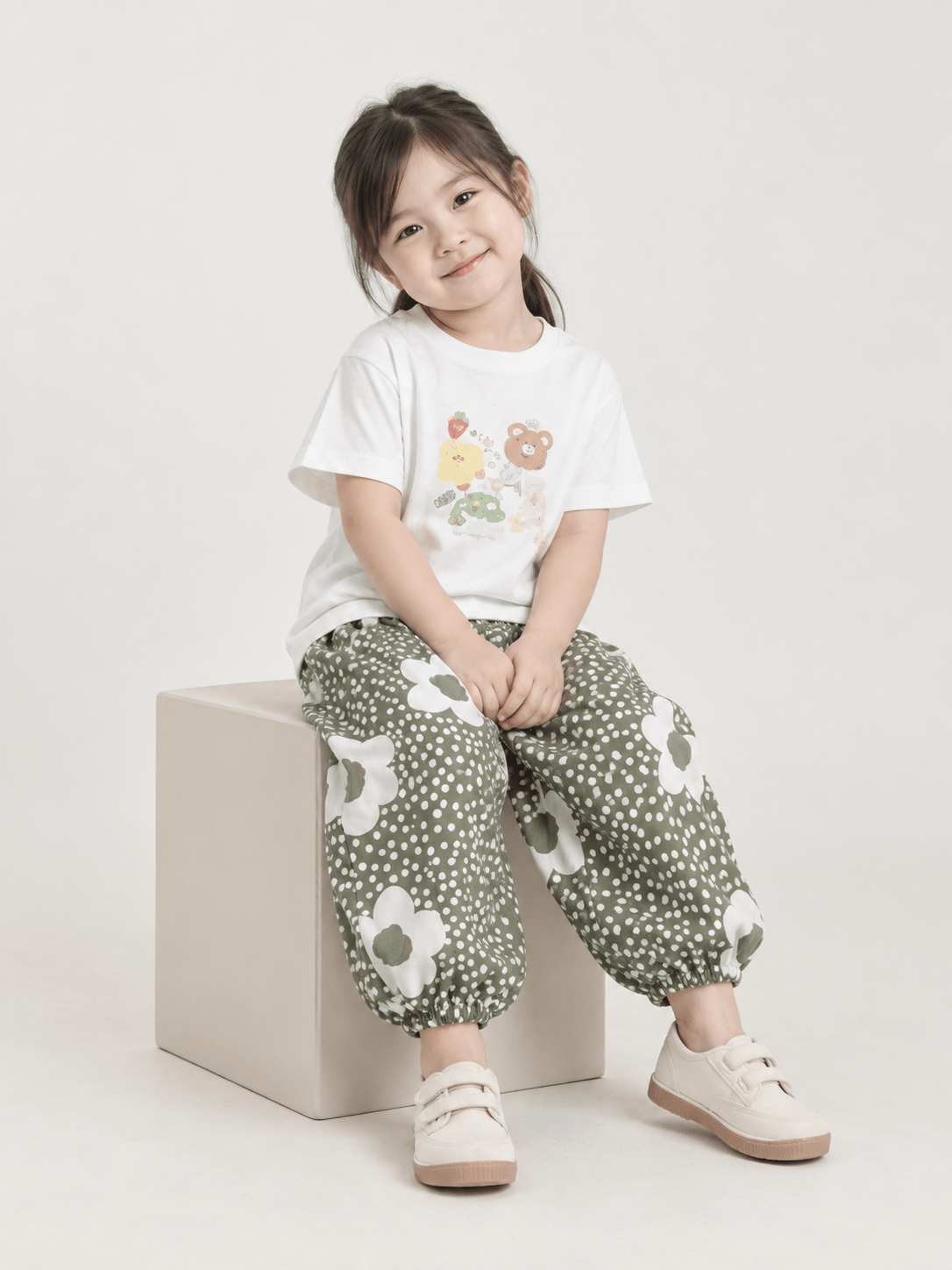 Set Girl Bear Happy Tobeli