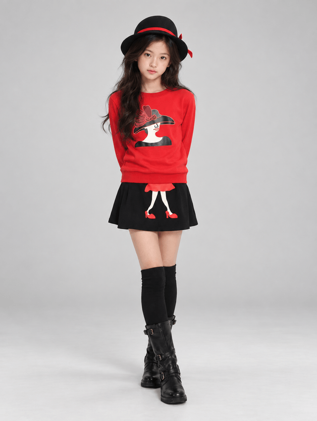 Setelan Rok Mystic Beauty Lady — tampilan lain