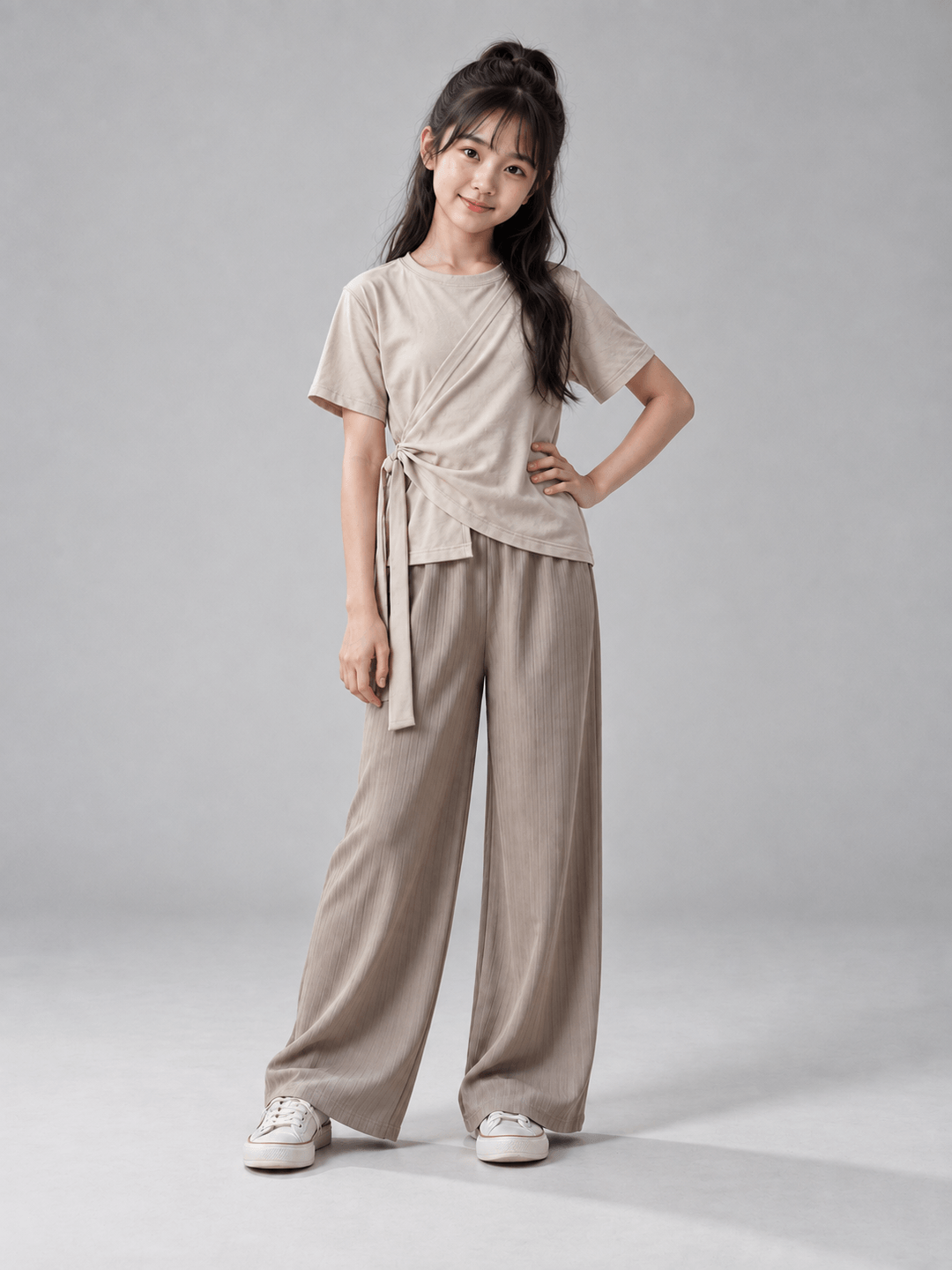 Set Girls Eriel Sweet Pants Plain - Foto 1