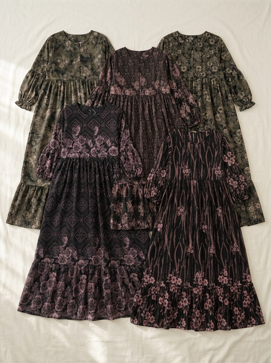 DRESS CLOUDY RIBBON