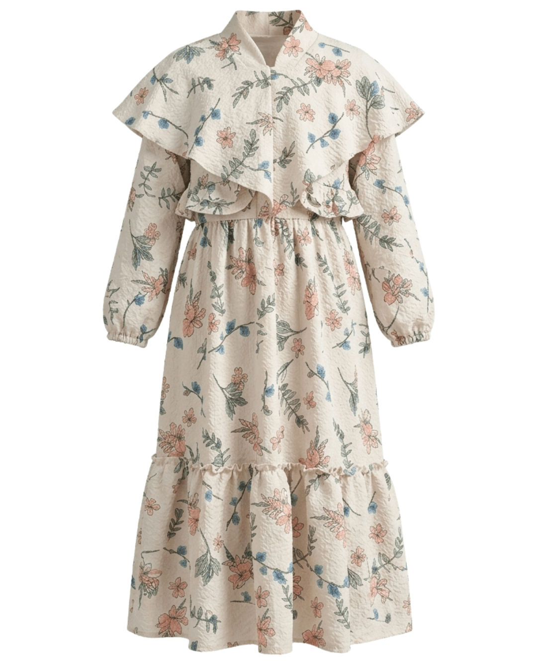 DRESS FLORAL FRILL - Foto 2
