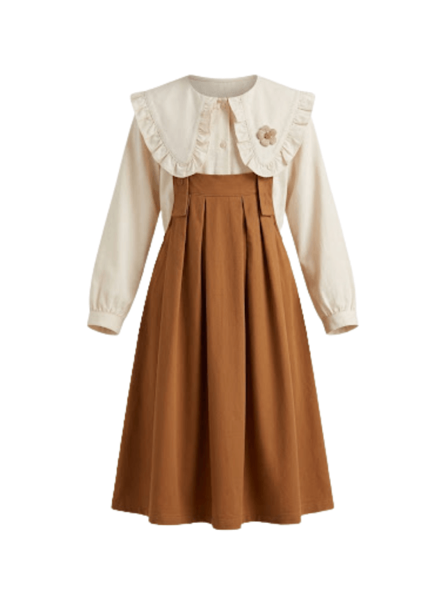 Dress Girl Autumn Willow Gown