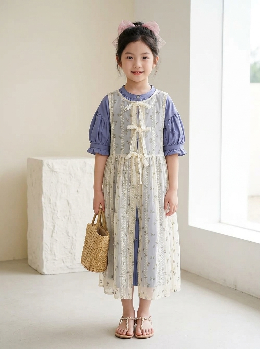Dress Girl Chic Blossom Lifestyle