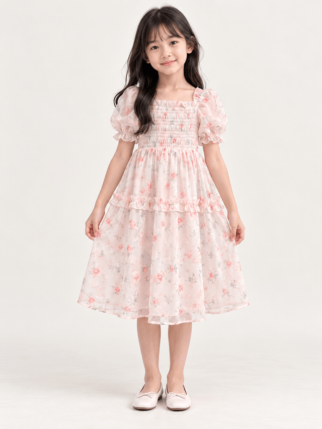 Dress Girl Daisy Root Pink โ tampilan lain