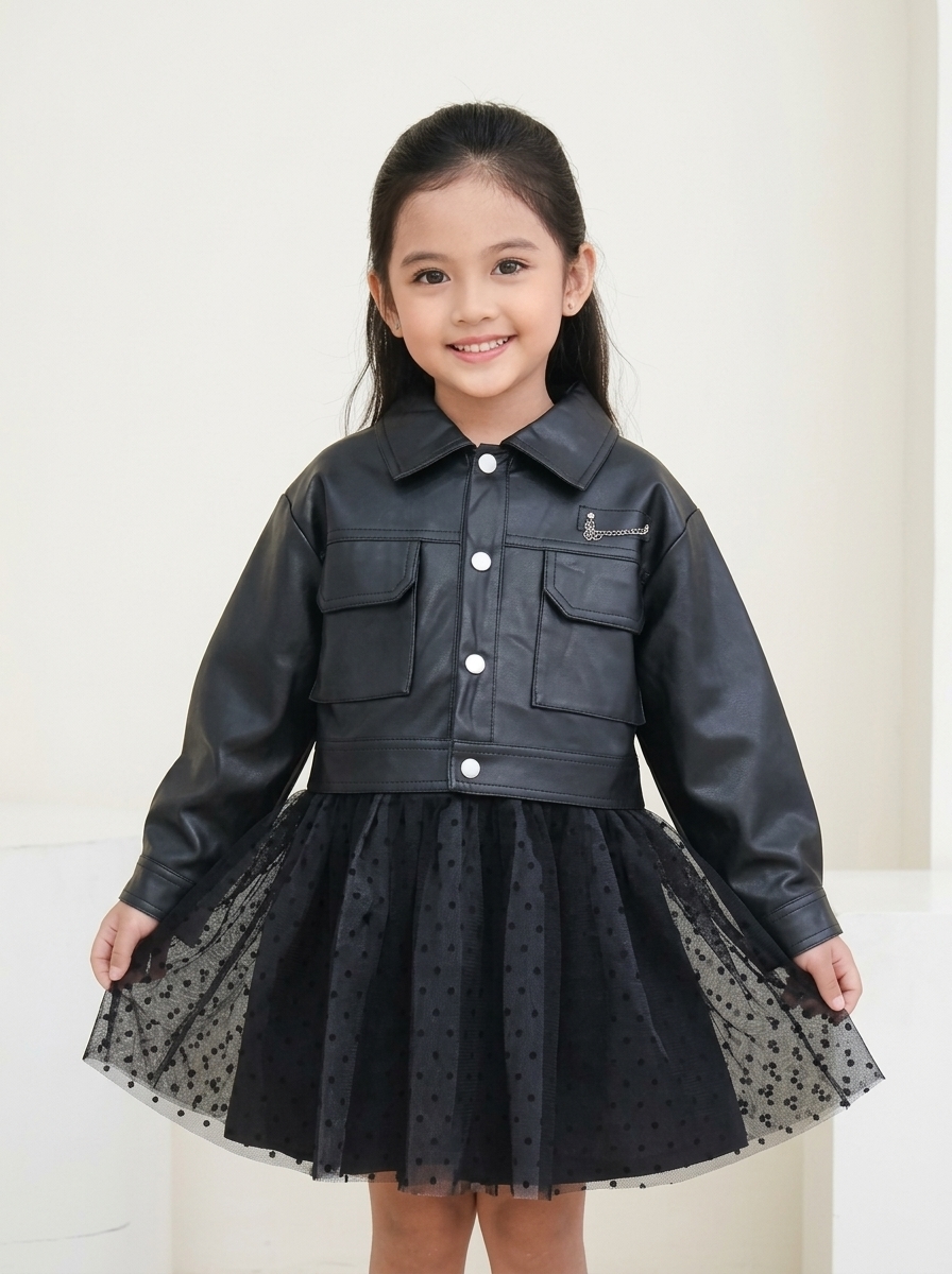 Dress Girl Dotty Fresh Look - Foto 1