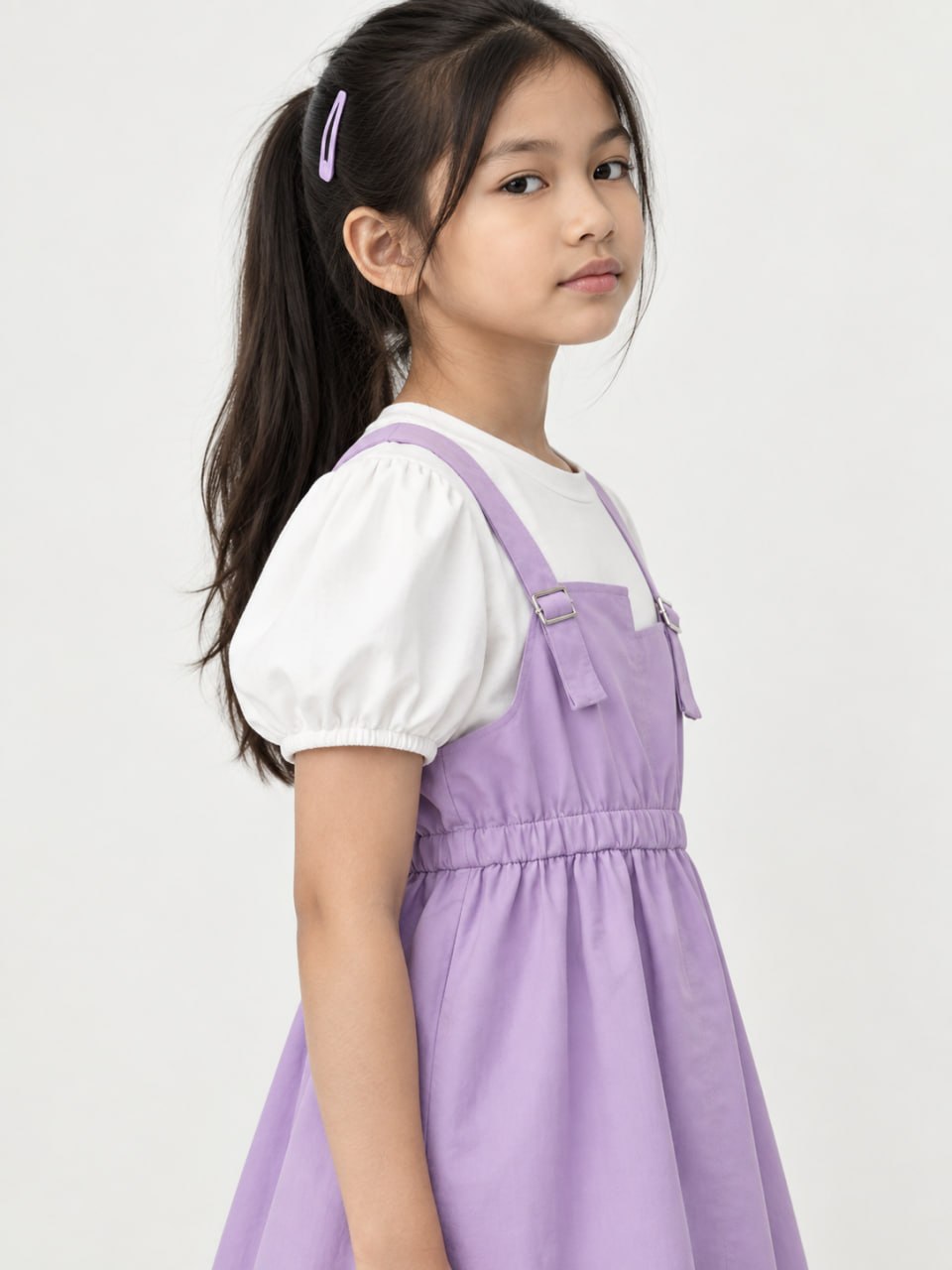 Dress Girl Lavender Harmony Bloom โ tampilan lain