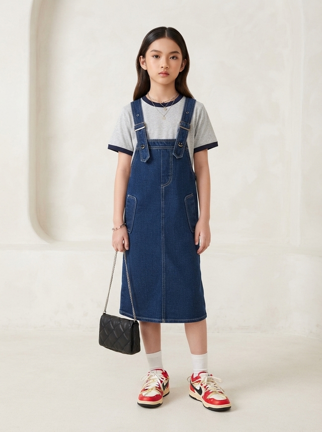 Dress Girl Line Waist Vibe โ tampilan lain
