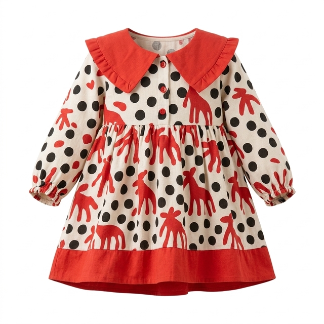 Dress Girl Polka Sweety