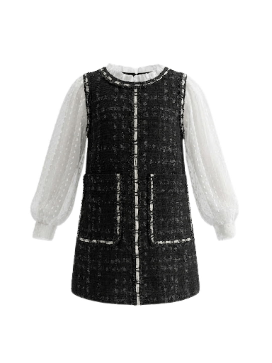Dress Girls Black Braids