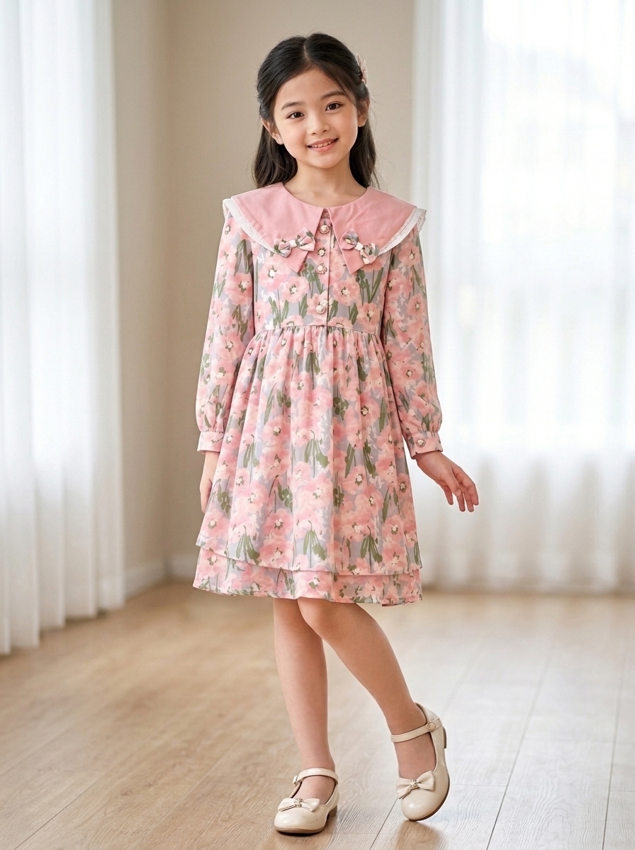 DRESS GIRLS BLOOM YEPIU