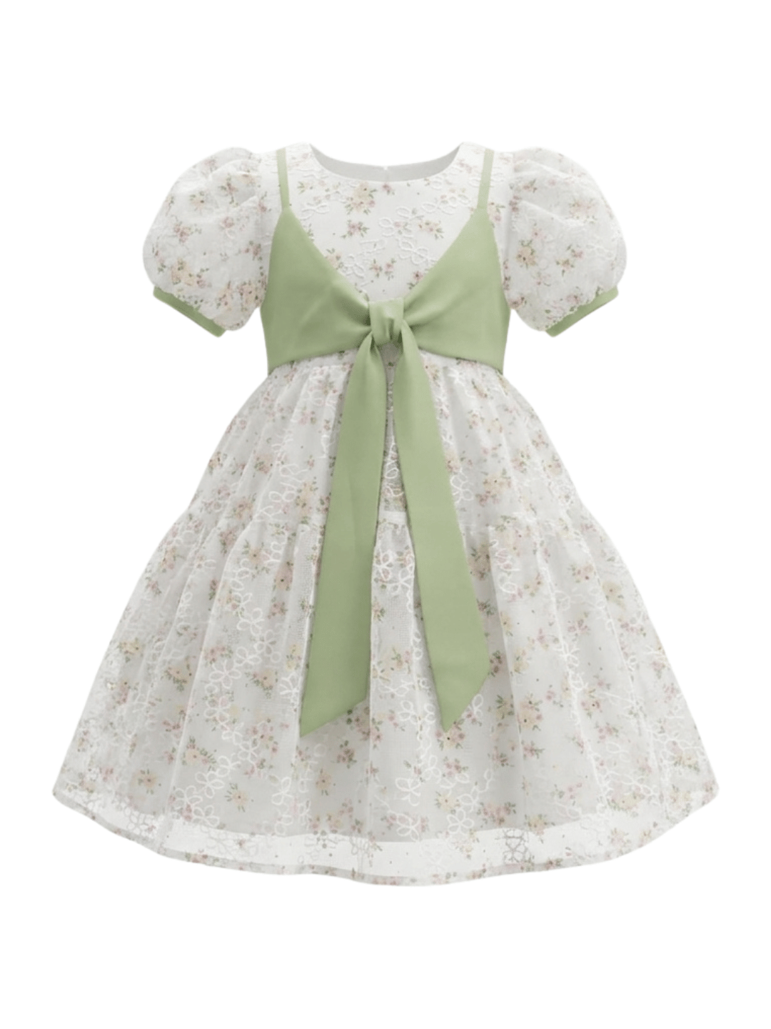 Dress Girls Bower Tied