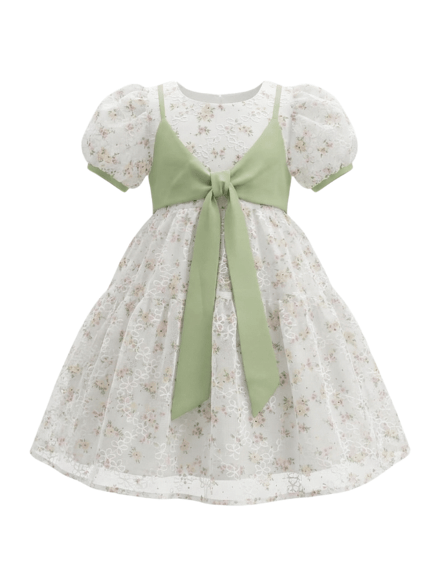 Dress Girls Bower Tied