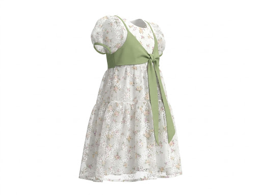 Dress Girls Bower Tied