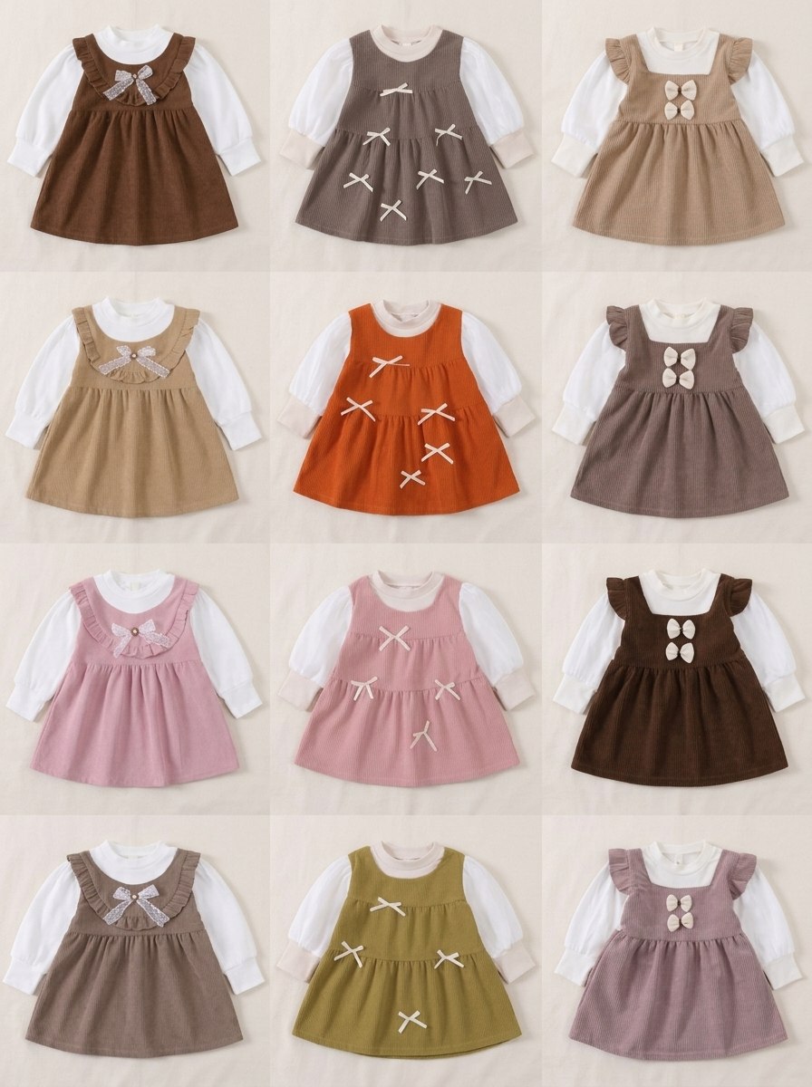 DRESS GIRLS BOW FLOWER - Foto 3