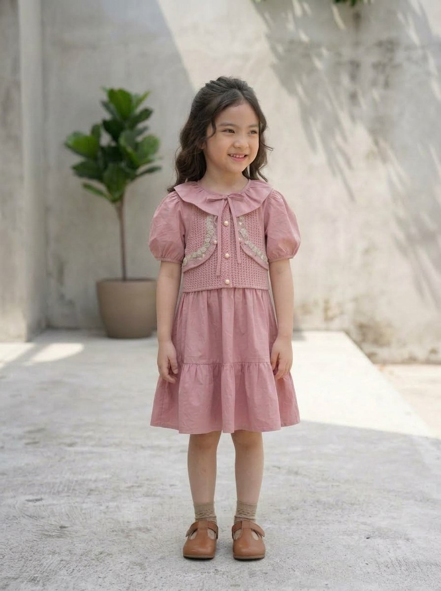 DRESS GIRLS BRICK HOPPER