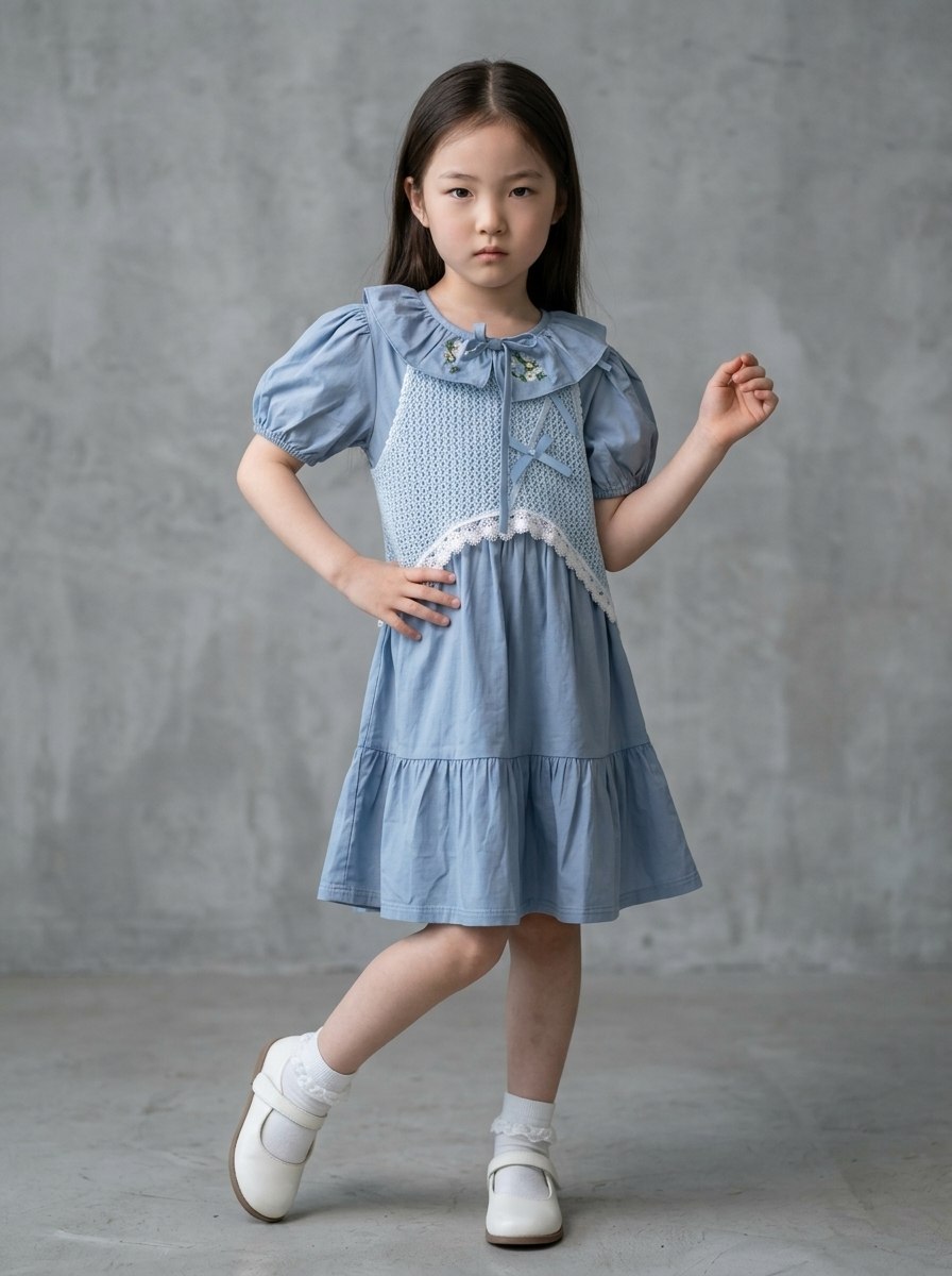 DRESS GIRLS BRICK HOPPER