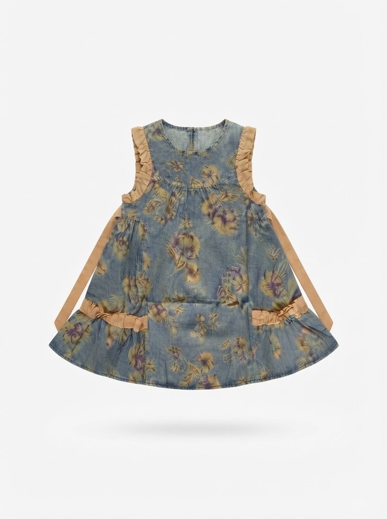 Dress Girls Cheerful Floret - Foto 8
