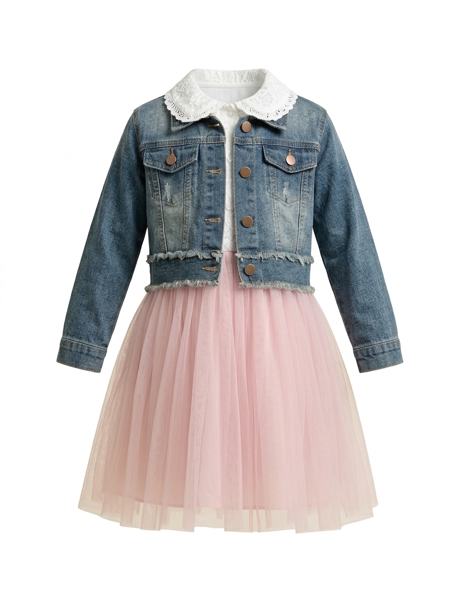 Dress Girls Devil Candy Denim