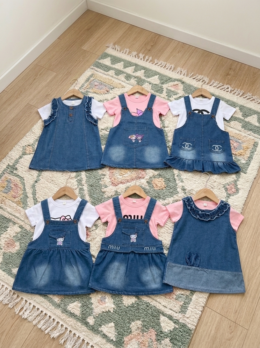 DRESS GIRLS HAWAI FAWN