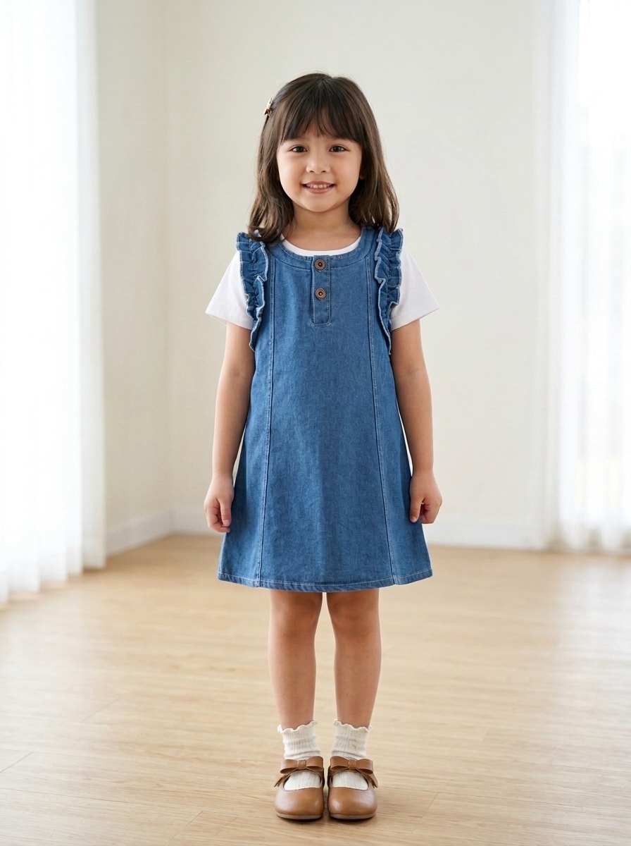 DRESS GIRLS HAWAI FAWN
