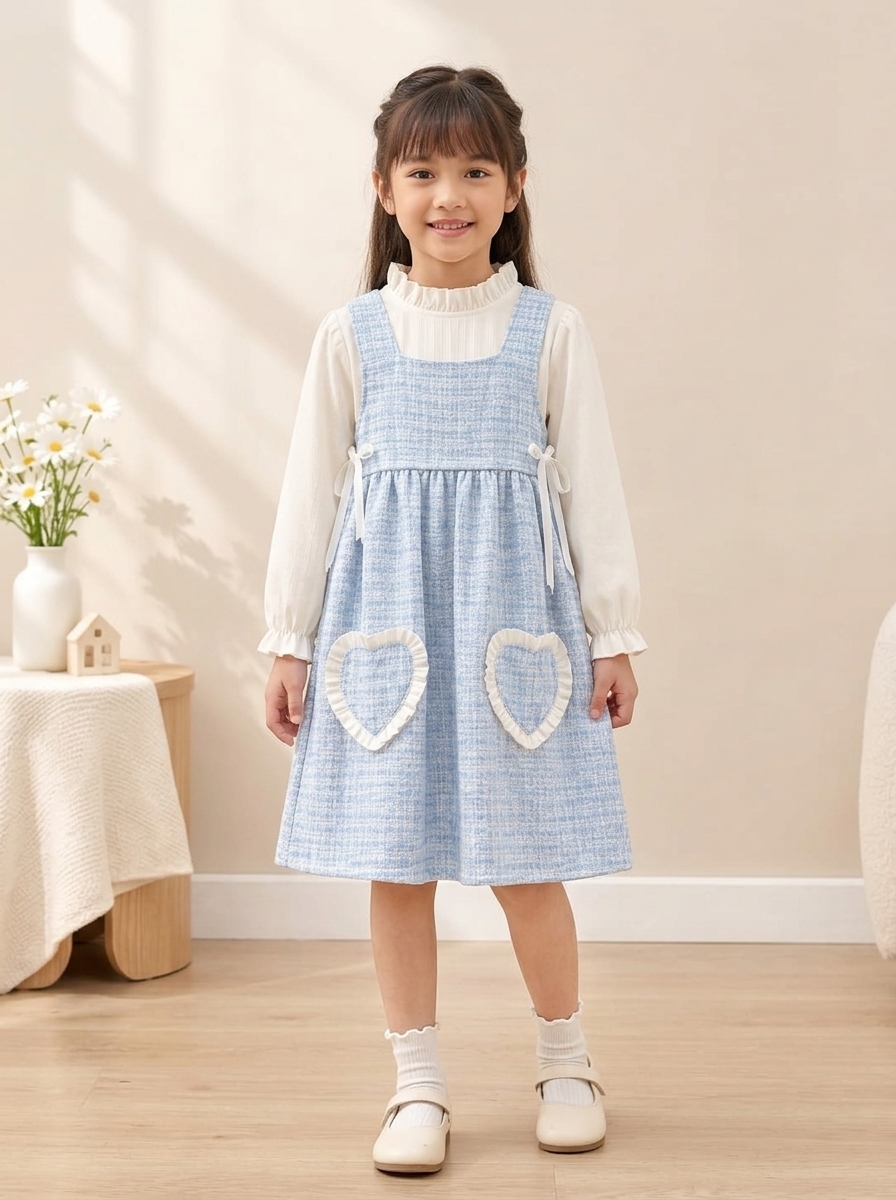 DRESS GIRLS MACARON GIGGLES