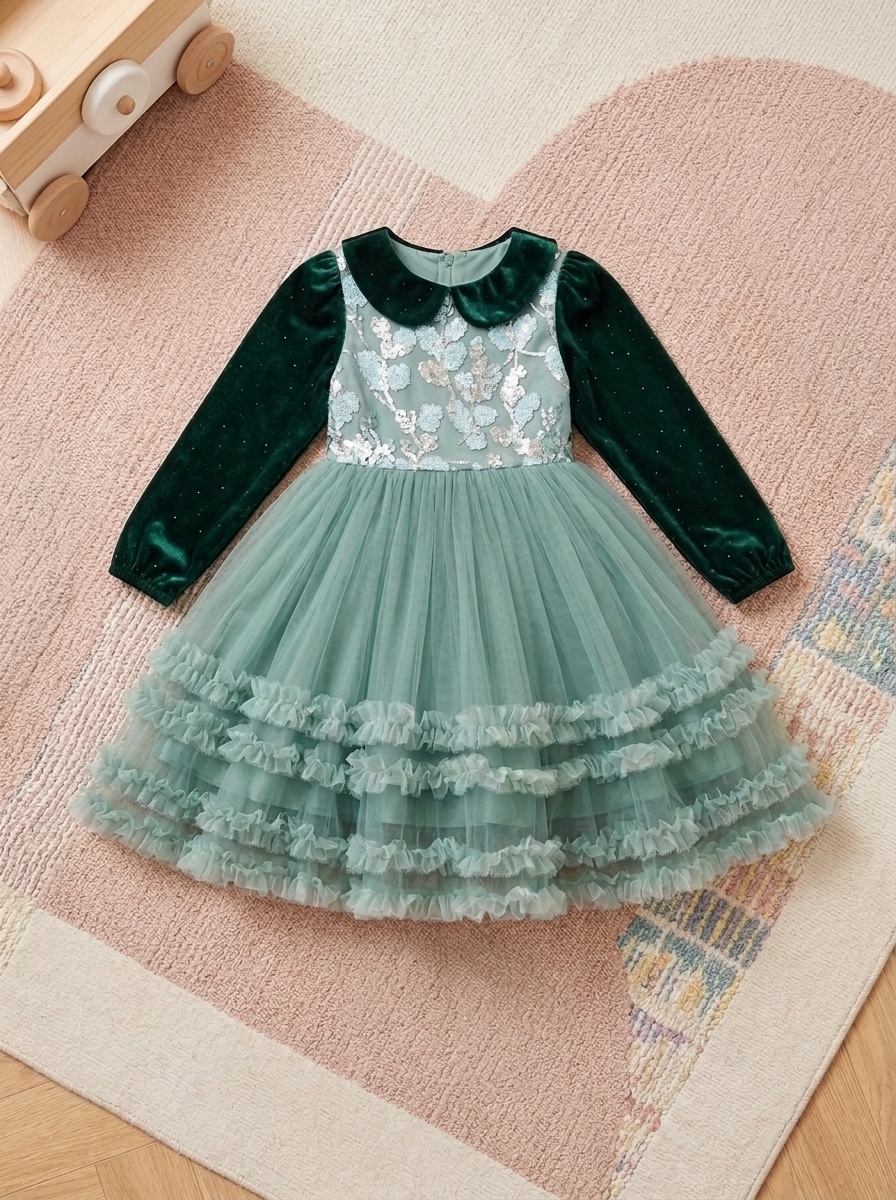 DRESS GIRLS MERMY OCEAN