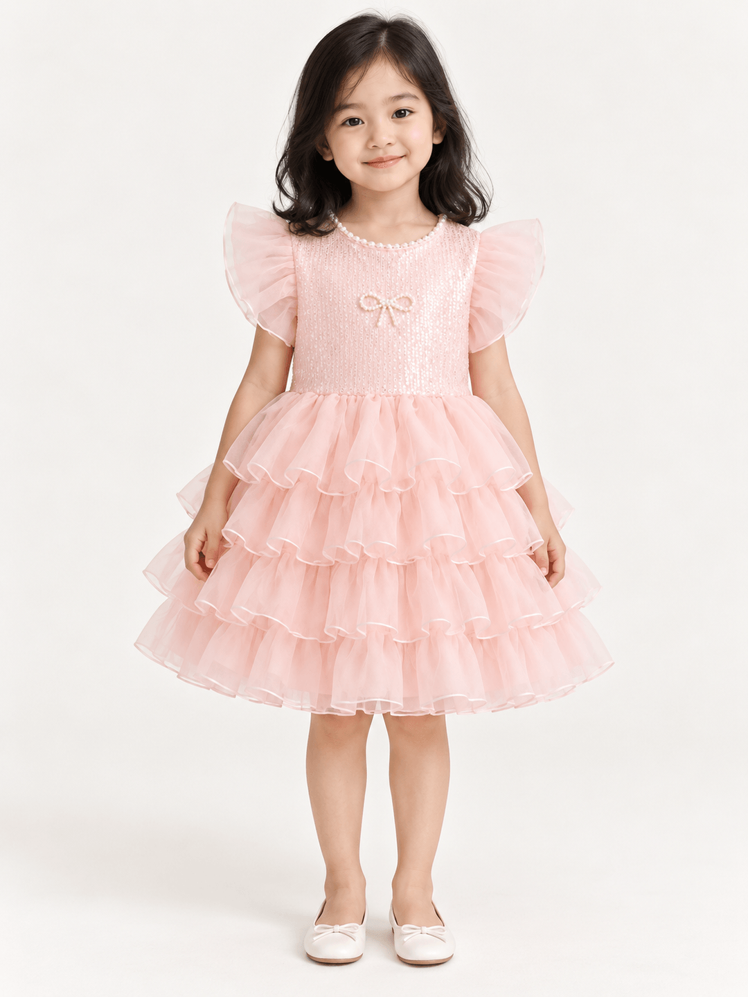 Dress Girls Nailed Pink - Foto 1