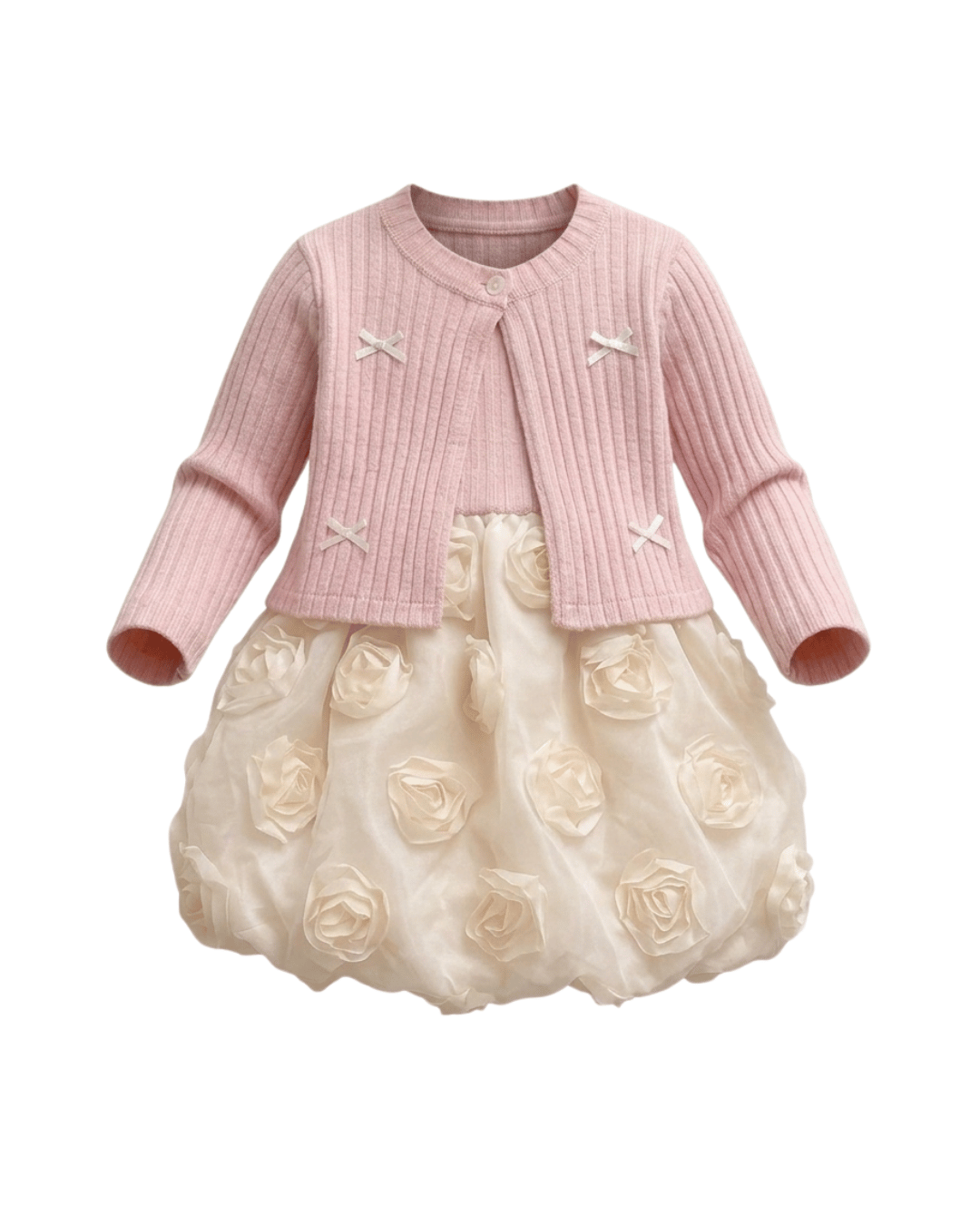 DRESS GIRLS BLOOMING WINTY - Foto 1