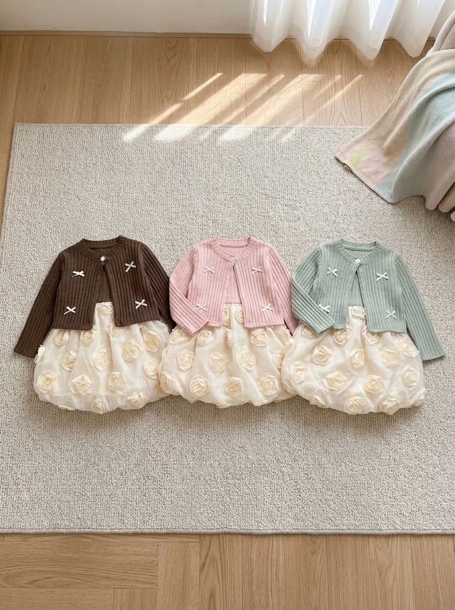 DRESS GIRLS BLOOMING WINTY - Foto 2