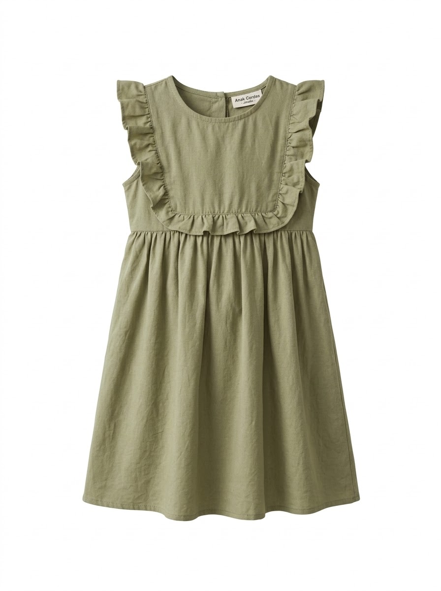 DRESS GIRLS OPALINE ROSE