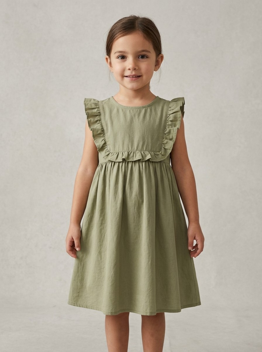 DRESS GIRLS OPALINE ROSE