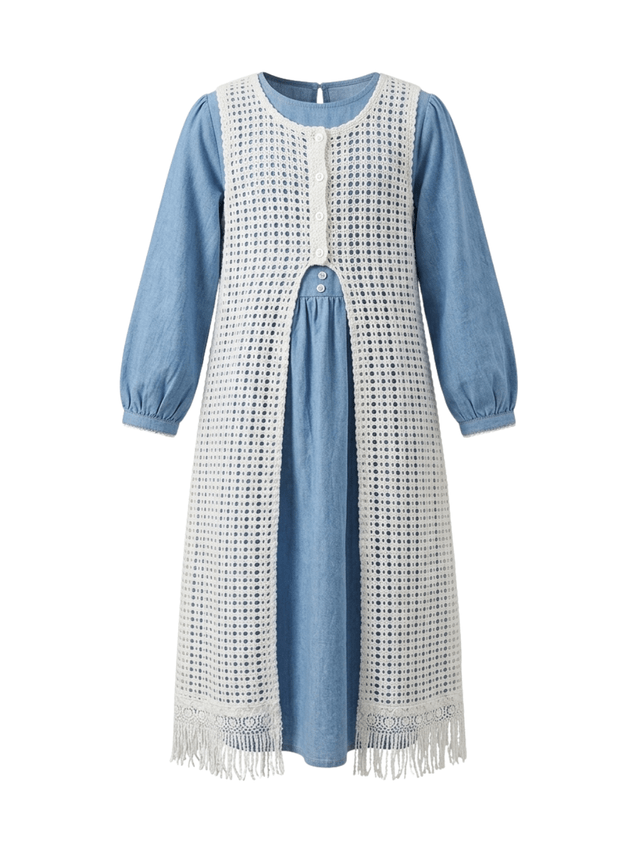 Dress Girls Overlay Ensemble
