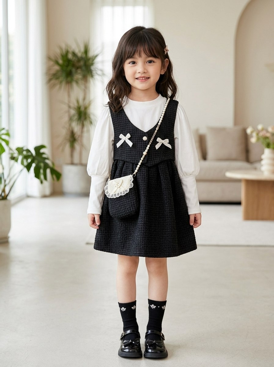 DRESS GIRLS ROSELLE BLOOM