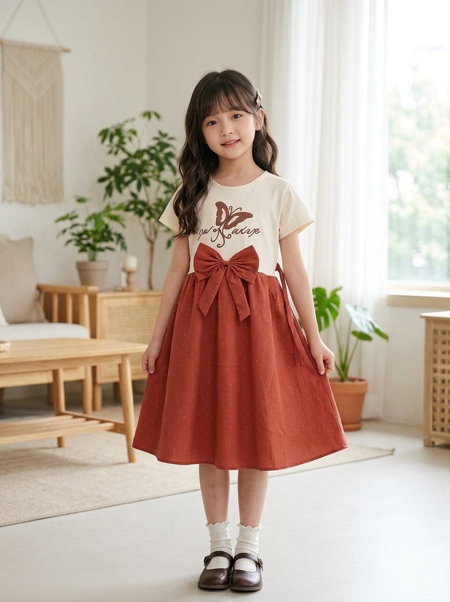 DRESS GIRLS ROSELLE MUSE