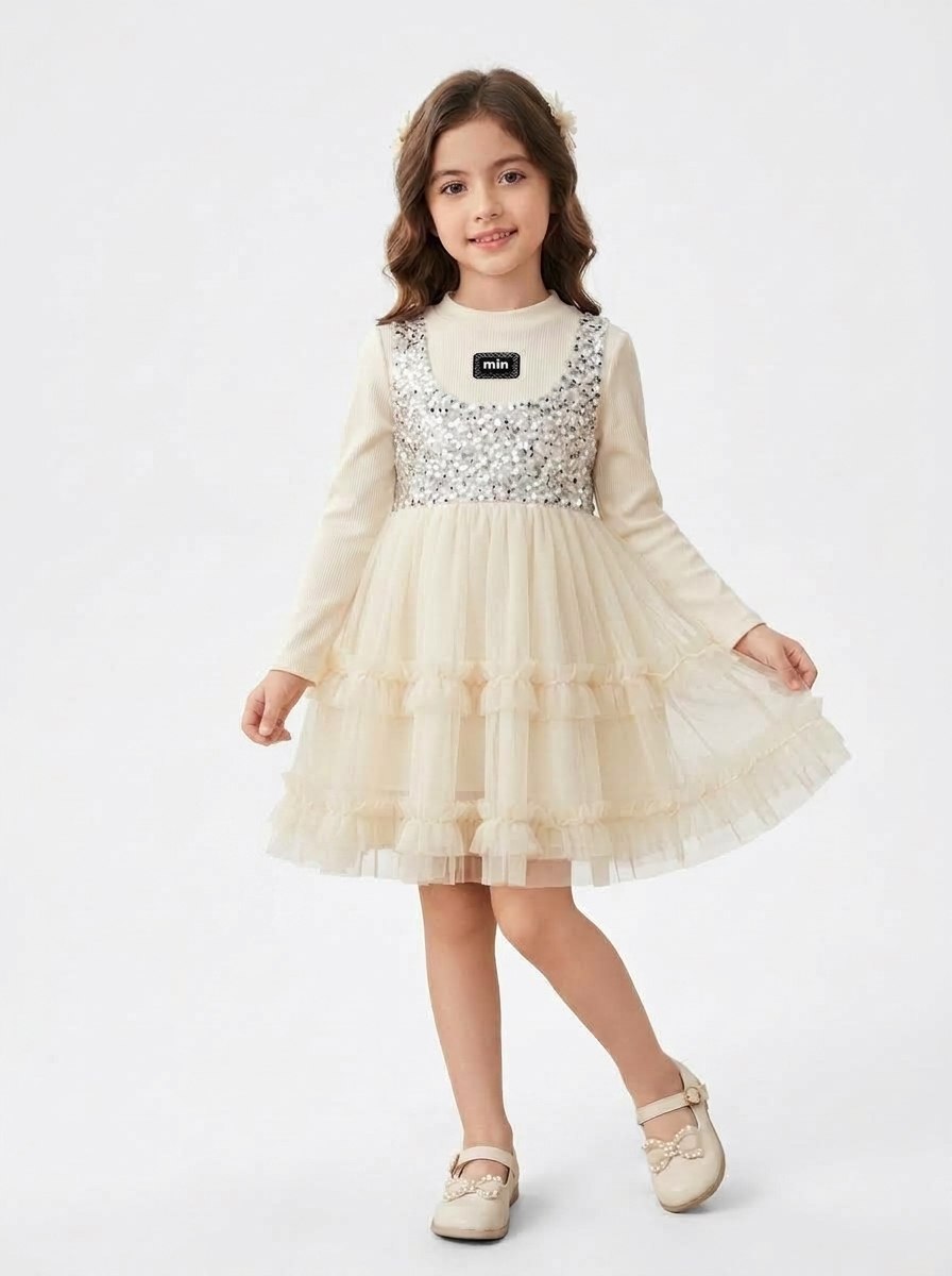 DRESS GIRLS ROSY PICNIC