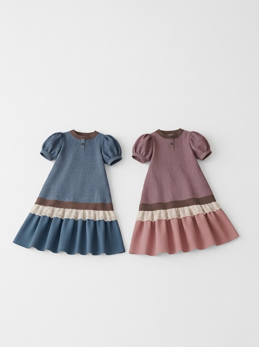 DRESS GIRLS SLYVIE MEADOW - Foto 1