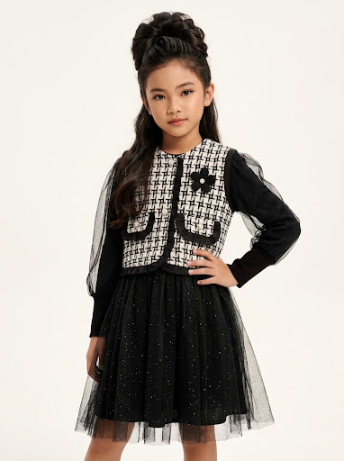 Dress Girl Starry Space Pattern โ tampilan lain