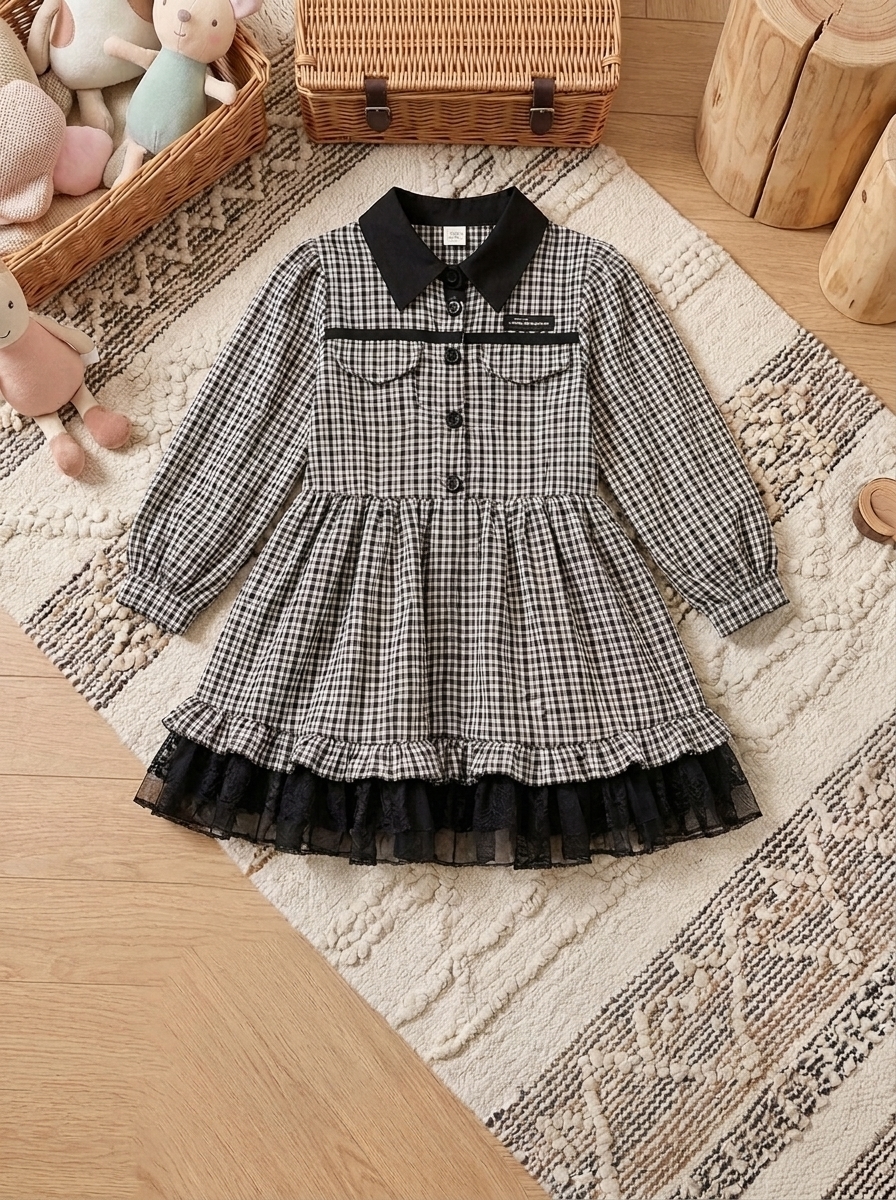 Dress Anak Toffee Line - Foto 2
