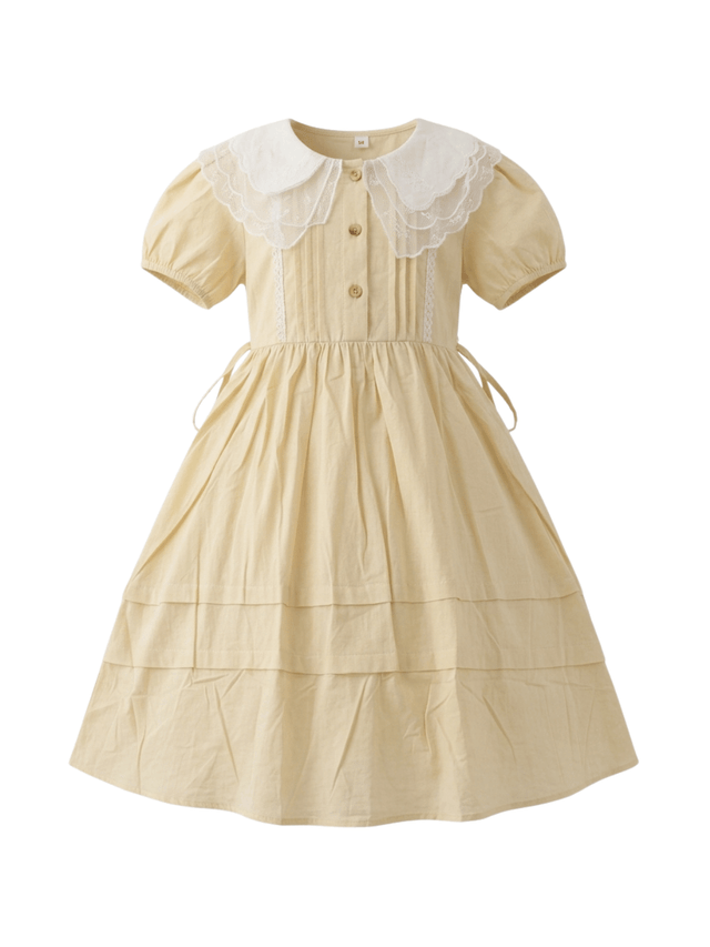 Dress Girls Yellow Sunny Glams