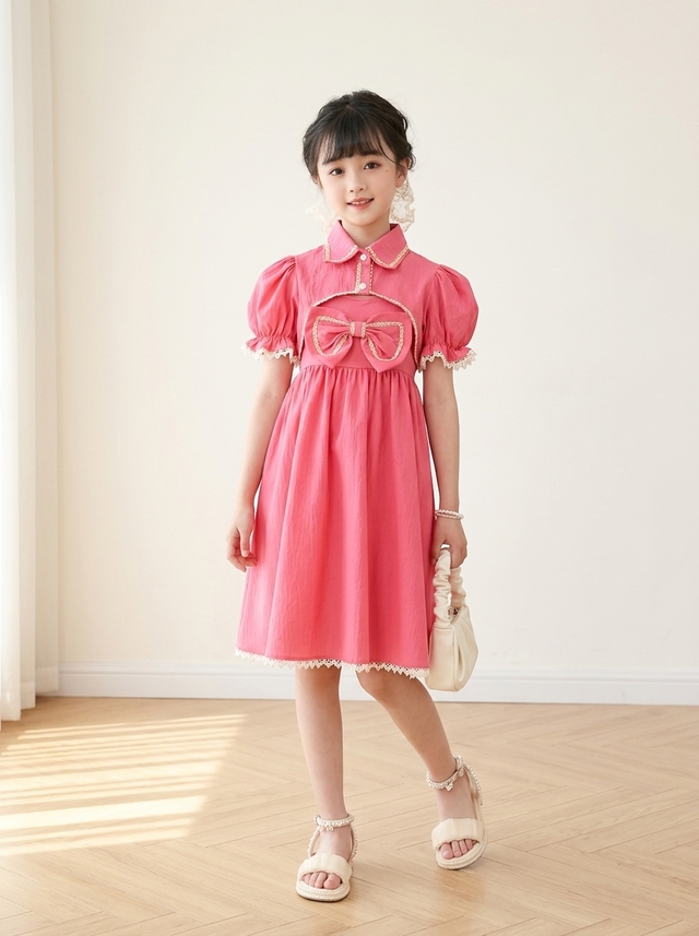 Dress Girl Twinkle Chess Lace โ tampilan lain