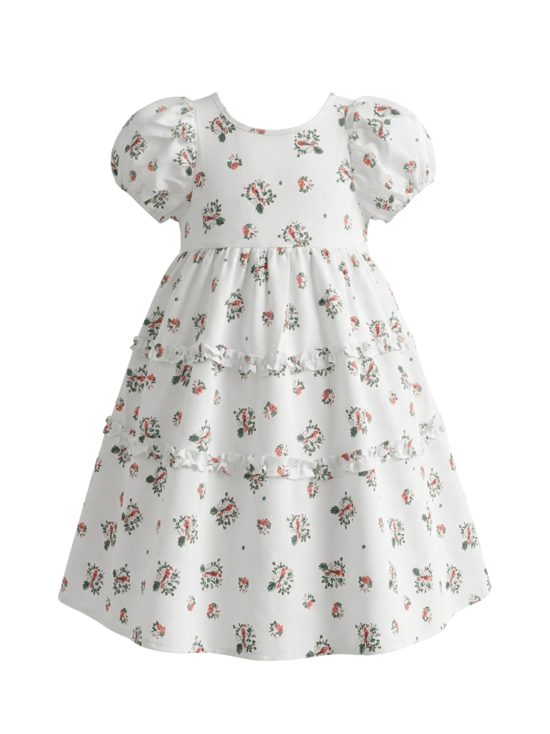 Dress Girly Lovely Garden Puff