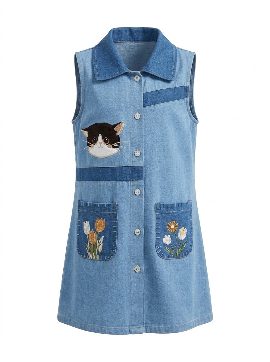 Dress Girly Miss Blue Alice